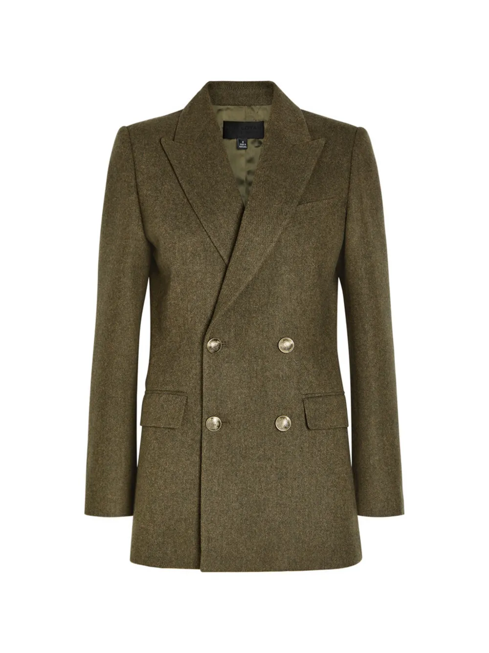 Nili Lotan double-breasted blazer - Verde