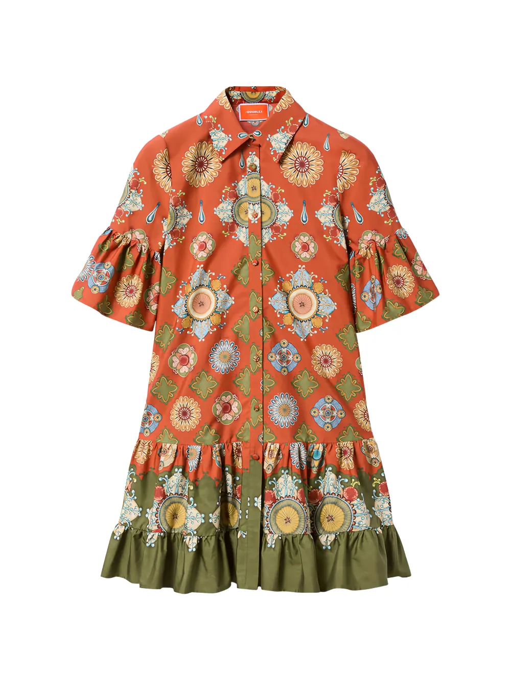 La DoubleJ Choux print dress - Arancione