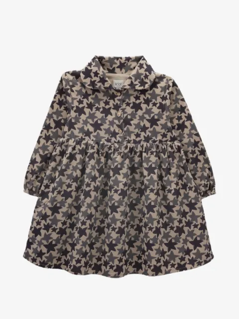 Knot stars-pattern dress