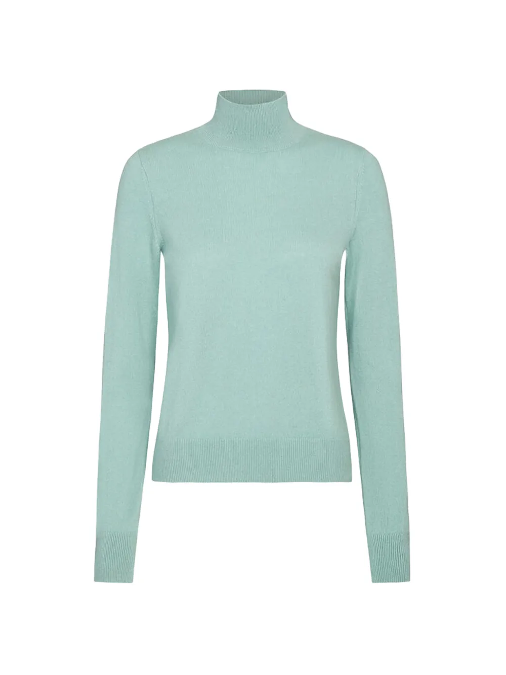 Knitted Turtleneck Top