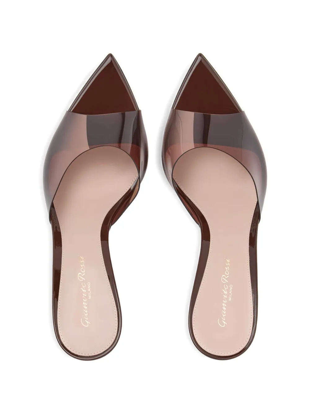 Gianvito Rossi 85mm Elle sandals Bruin