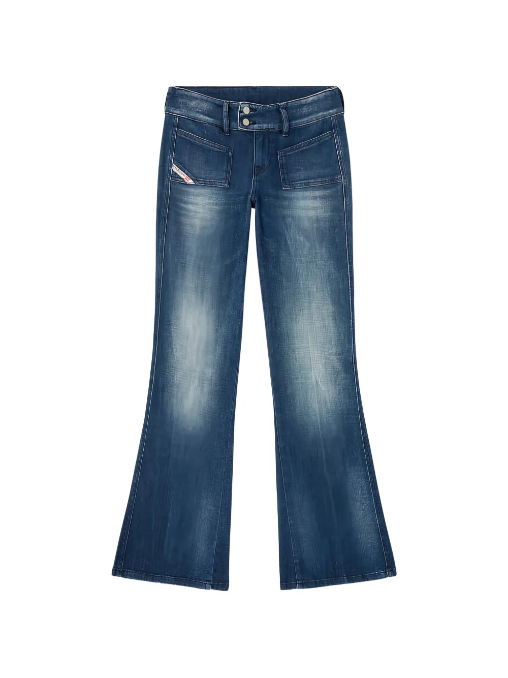 Diesel D-Hush bootcut jeans - Blau
