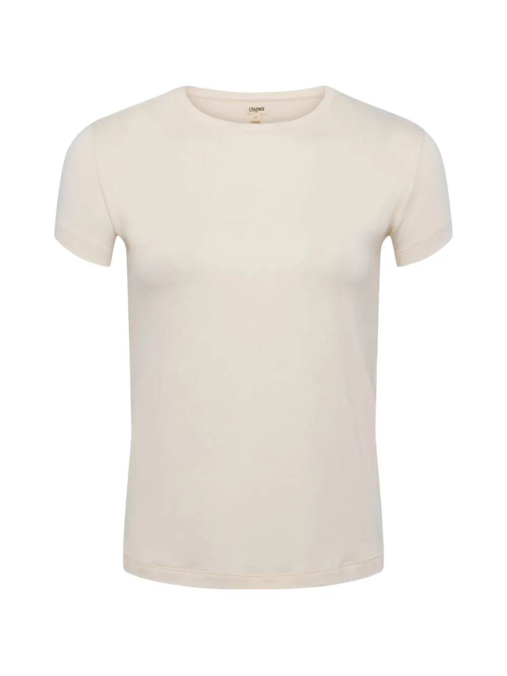 L'Agence Ressi crew-neck T-shirt - Toni neutri