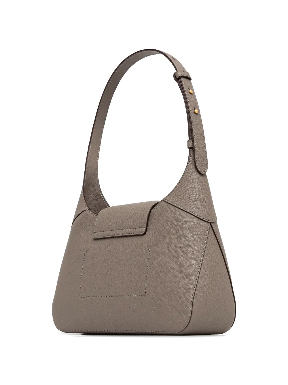 DKNY Schoudertas met logoplakkaat Bruin