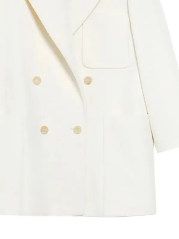 Max Mara Starna ダブルコート | ホワイト | FARFETCH JP