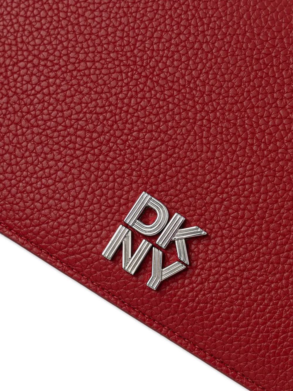 DKNY Portemonnee met logoplakkaat Rood
