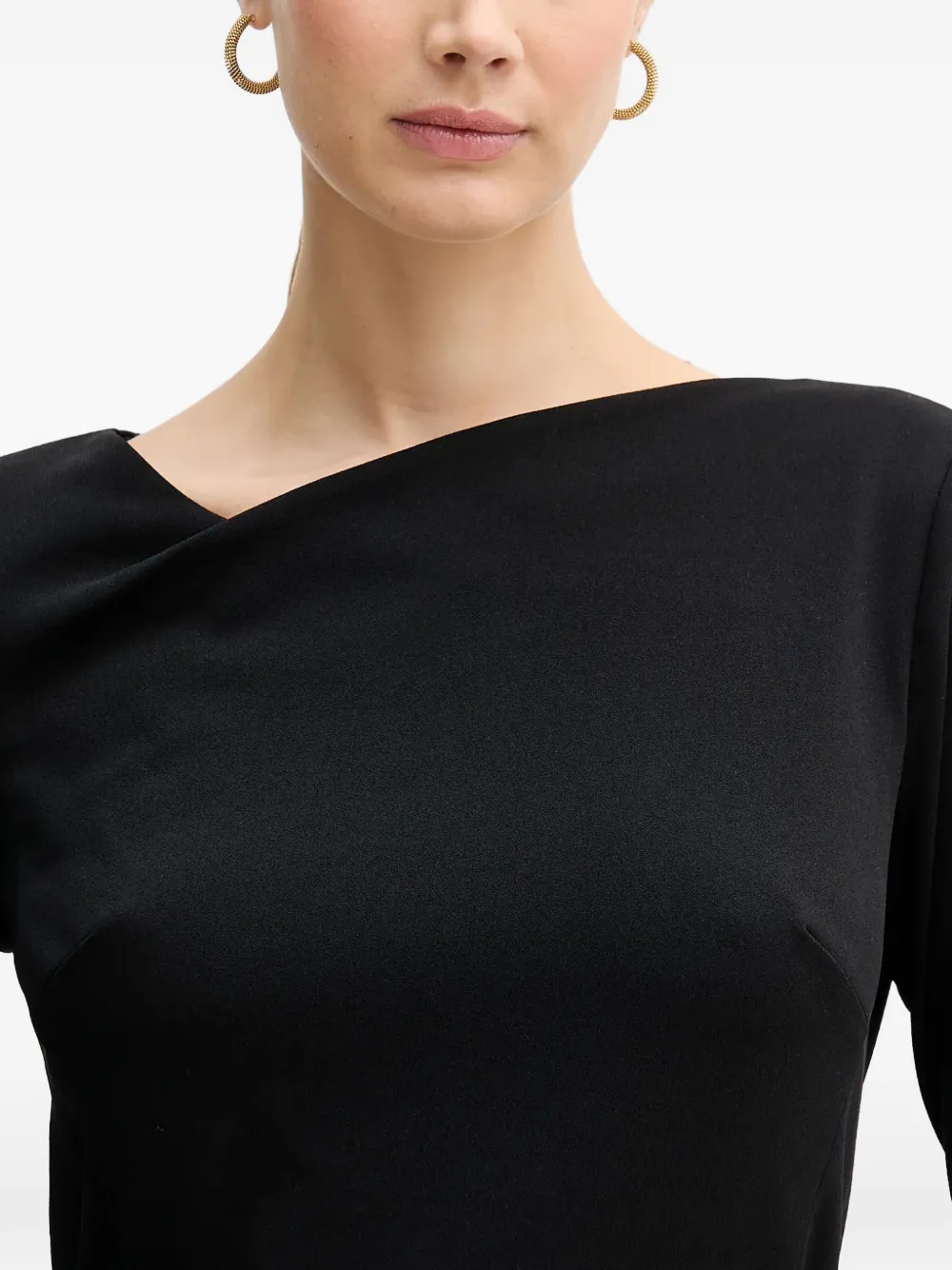 DKNY Mini-jurk met ceintuur Zwart