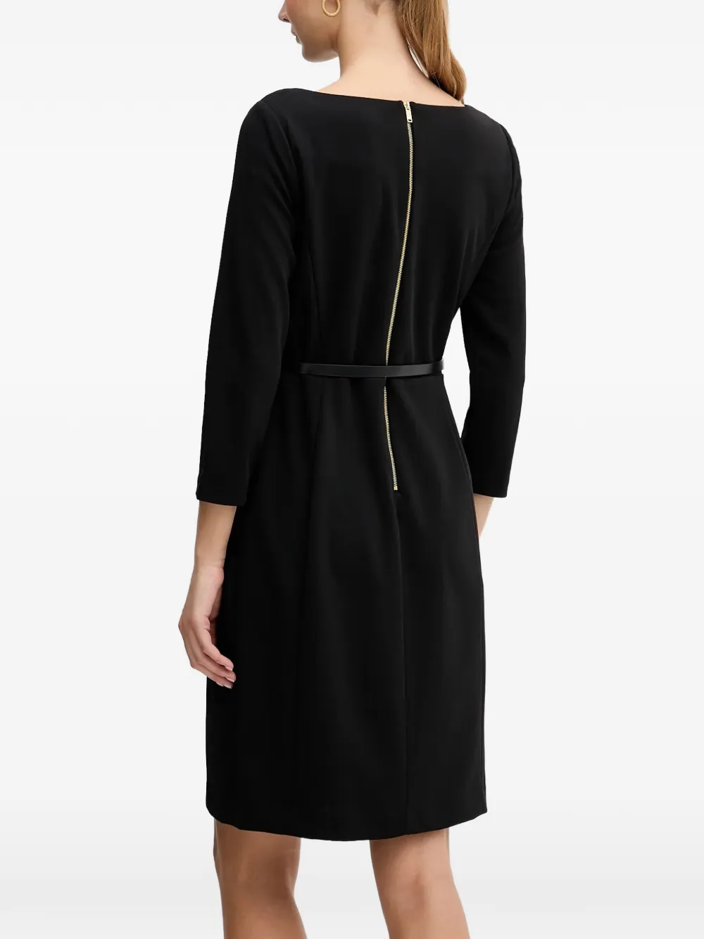 DKNY Mini-jurk met ceintuur Zwart