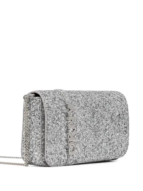 DKNY glitter chain crossbody bag