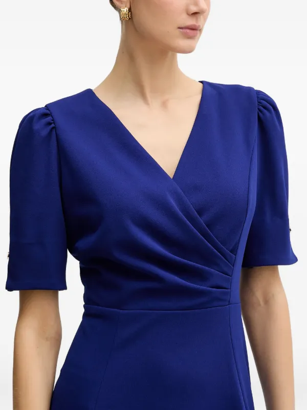 off shoulder midi dress white Céline Off-Shoulder Draped-Bow Buy White 100% Cotton 963 Magically Charming Long Sleeve Color:Clay