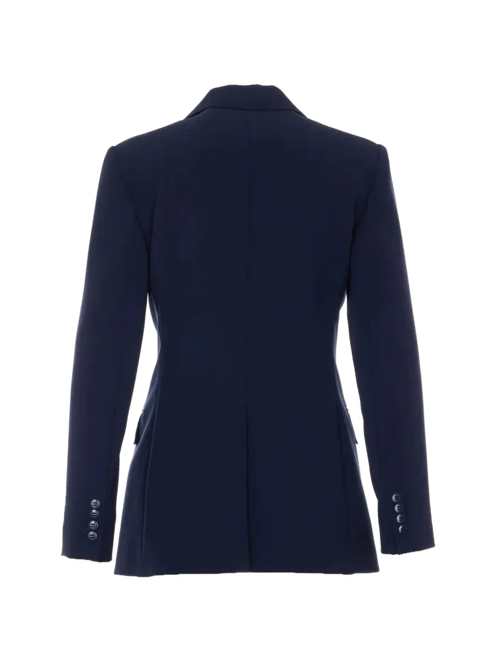 Max Mara Blazer met dubbele rij knopen Blauw