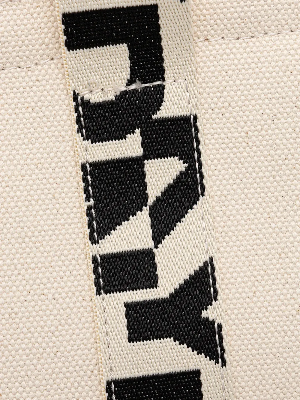 DKNY Shopper met logoband Beige