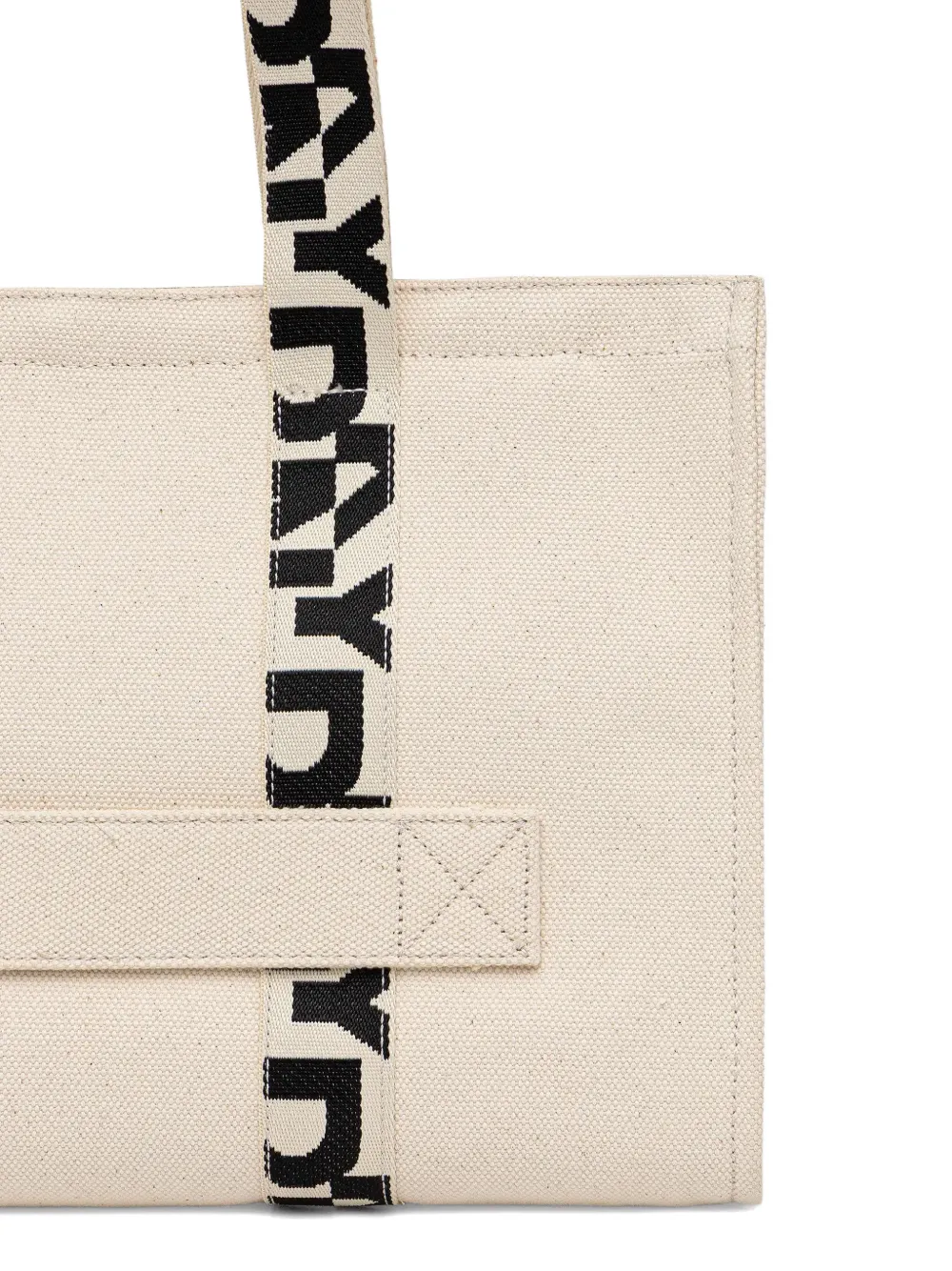 DKNY Shopper met logoband Beige