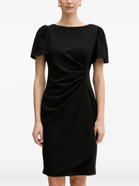 DKNY ruched mini dress