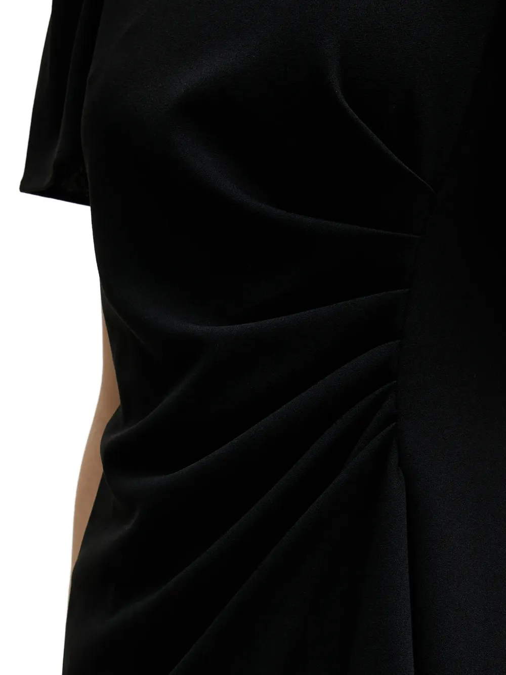 DKNY Mini-jurk met ruches Zwart