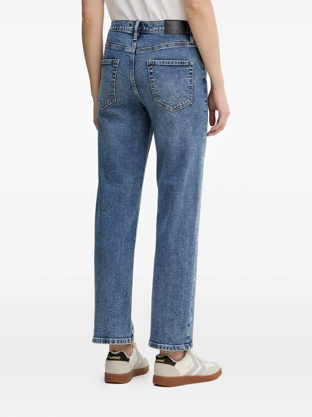 DKNY Jeans met vijf zakken Blauw