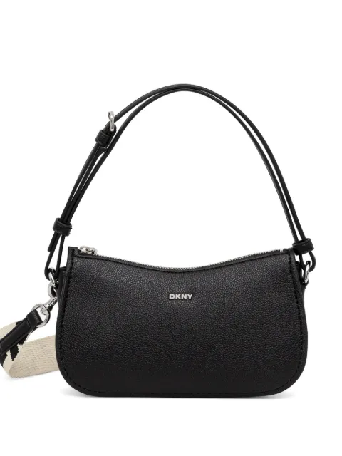 DKNY logo-plaque shoulder bag