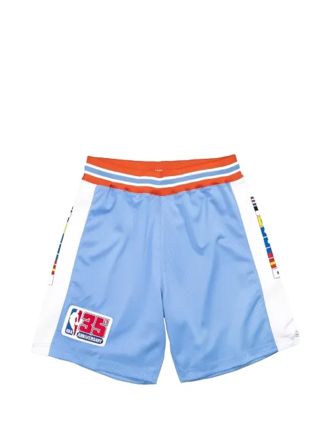 Mitchell & Ness NBA Clippers 80 striped logo shorts