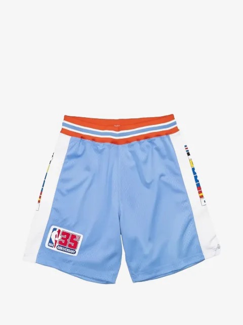 Mitchell & Ness NBA Clippers 80 striped logo shorts