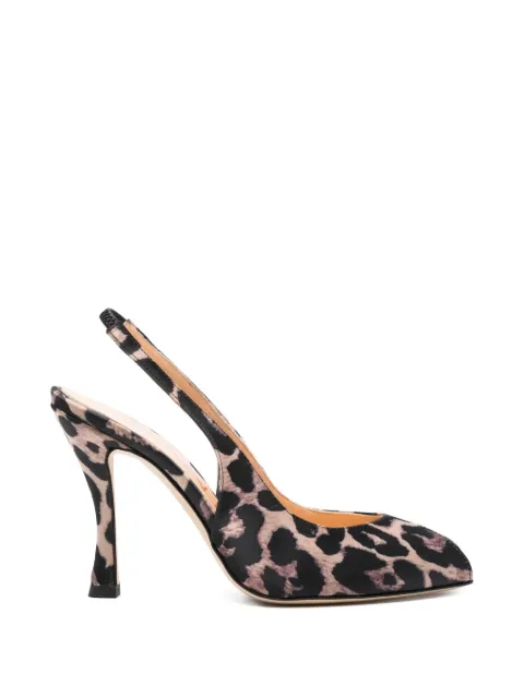 Chantal slingback leopard-print sandals