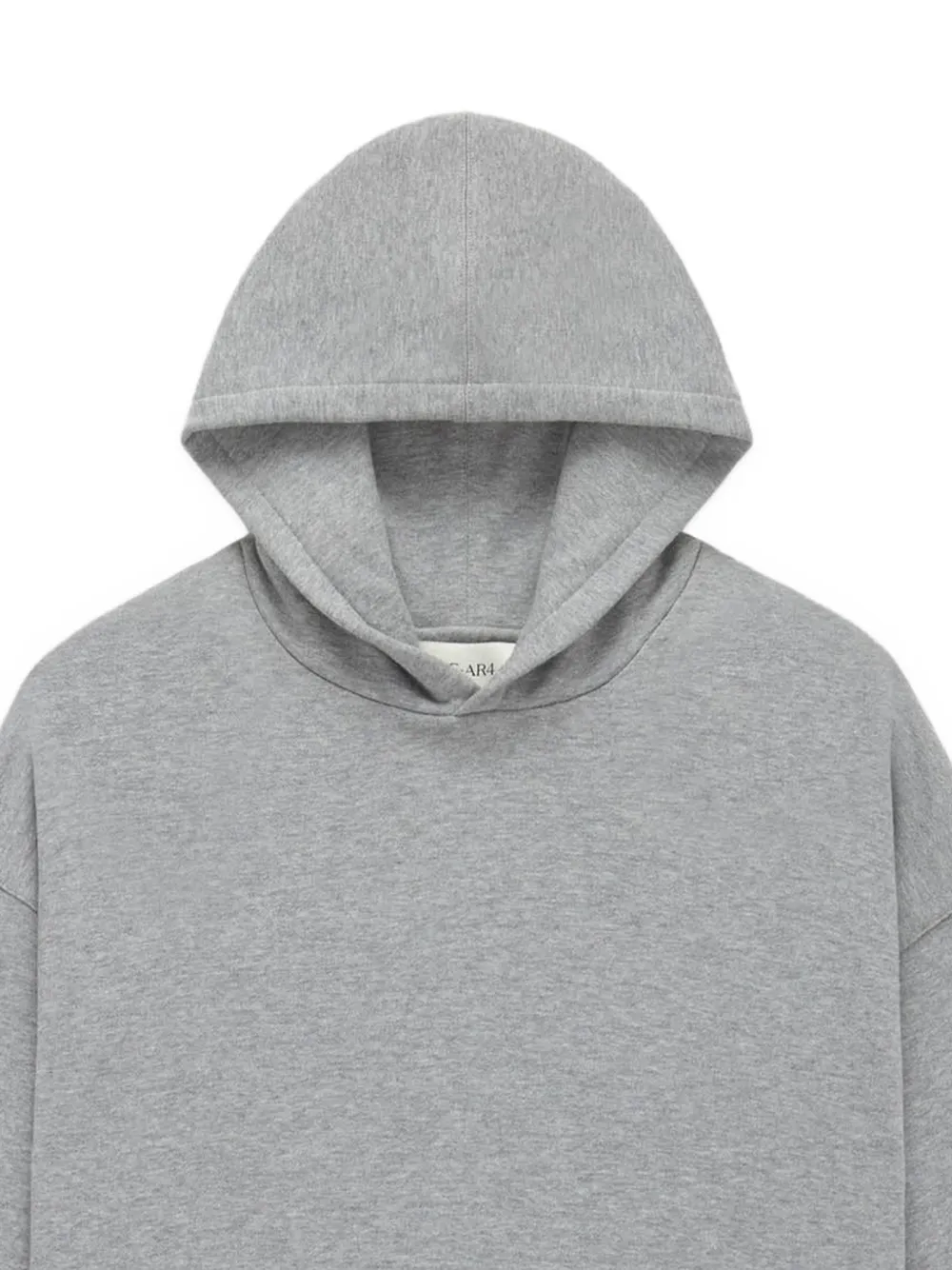  We-ar4 Felpa Con Cappuccio - Grigio 