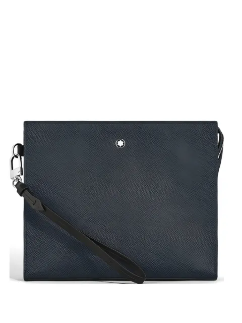 Montblanc Sartorial leather square-shape clutch bag