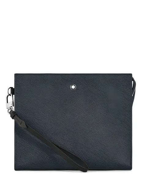 Montblanc Sartorial leather square-shape clutch bag
