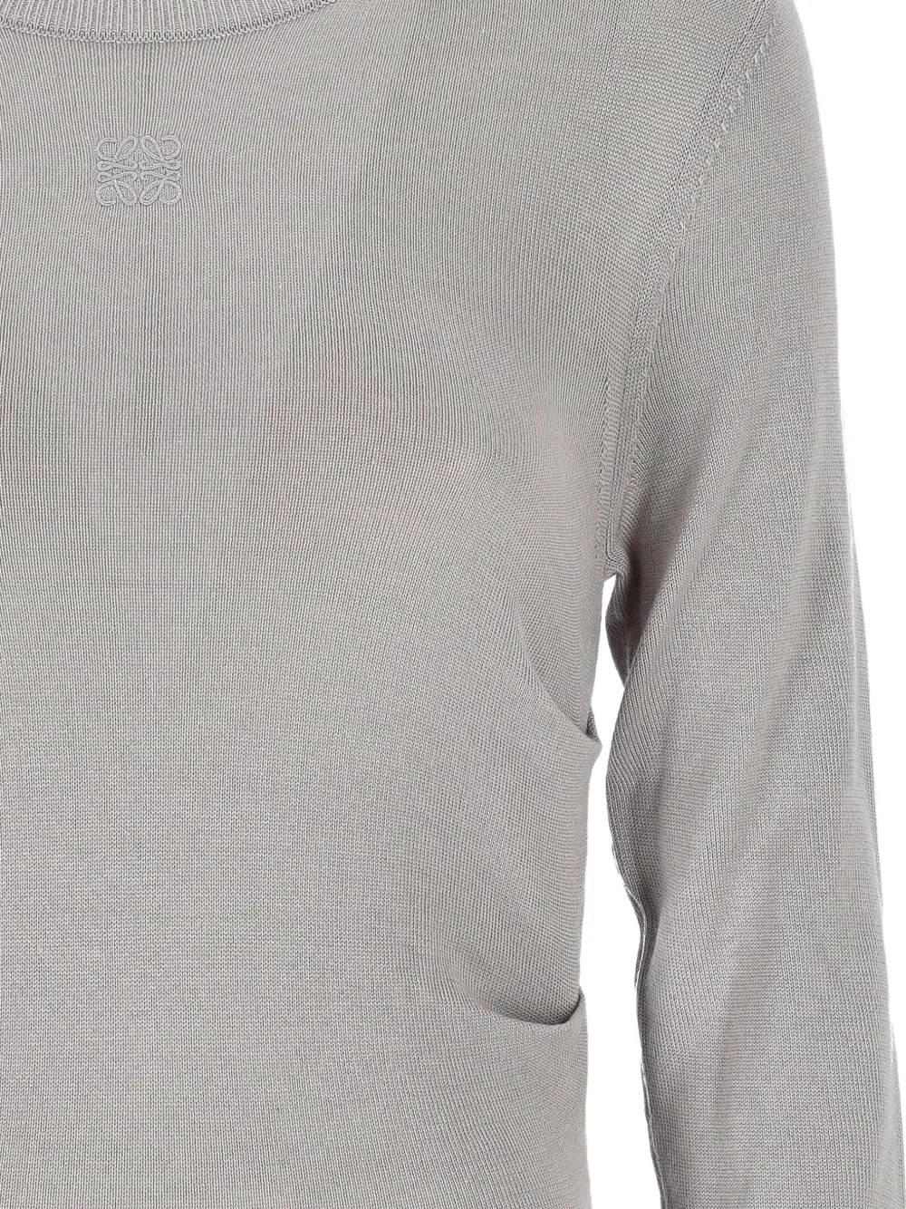  Loewe Pull à Design Drapé - Gris 