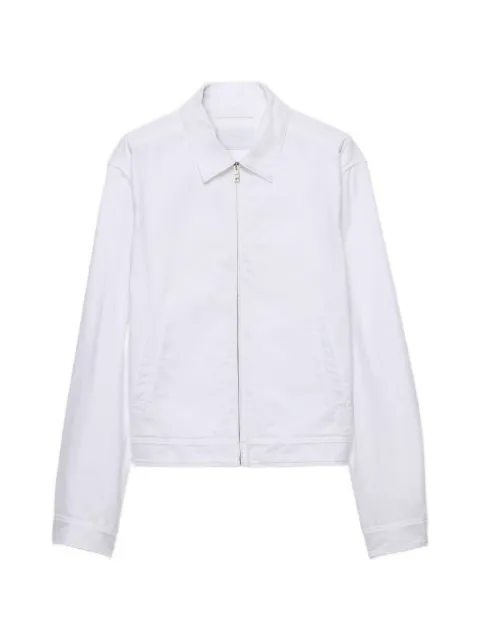 Prada zip-up shirt jacket