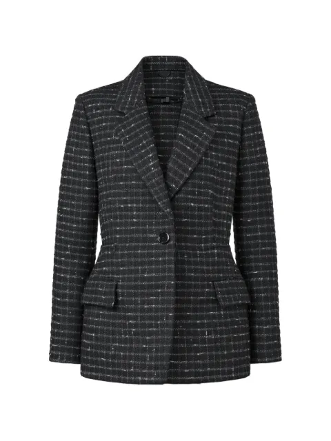 MSGM checked single-breasted blazer