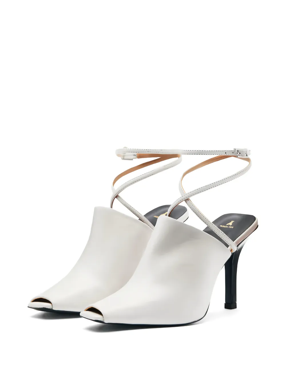 Patrizia Pepe Sabot skin in leather Wit