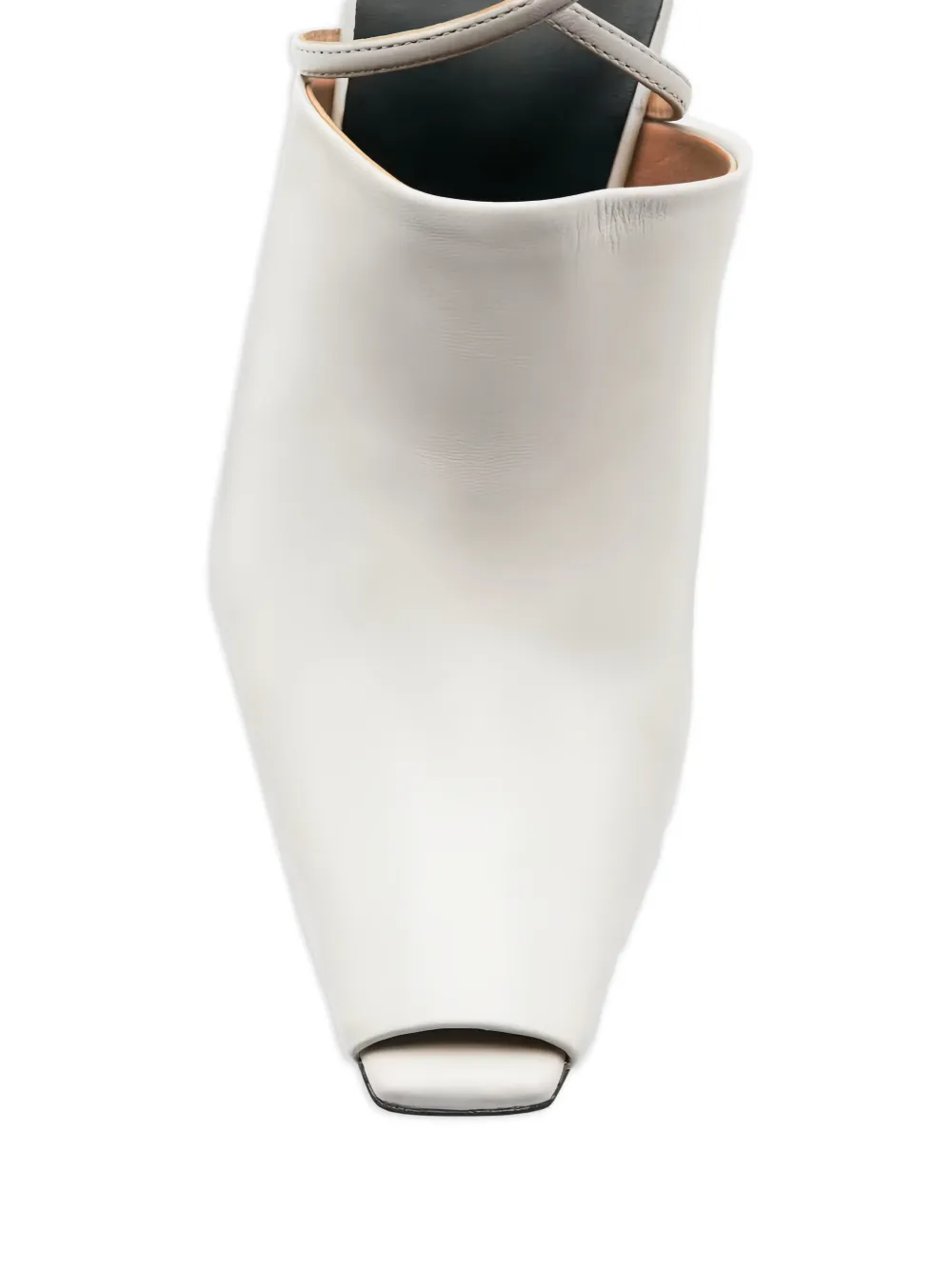 Patrizia Pepe Sabot skin in leather Wit