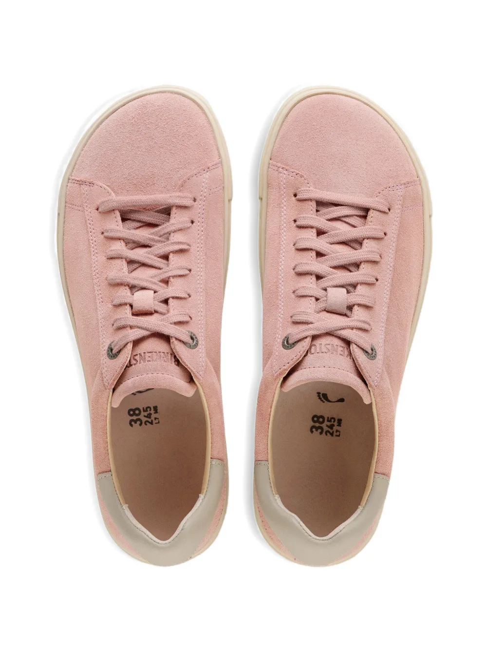 Birkenstock Bend Low lace-up sneakers Roze