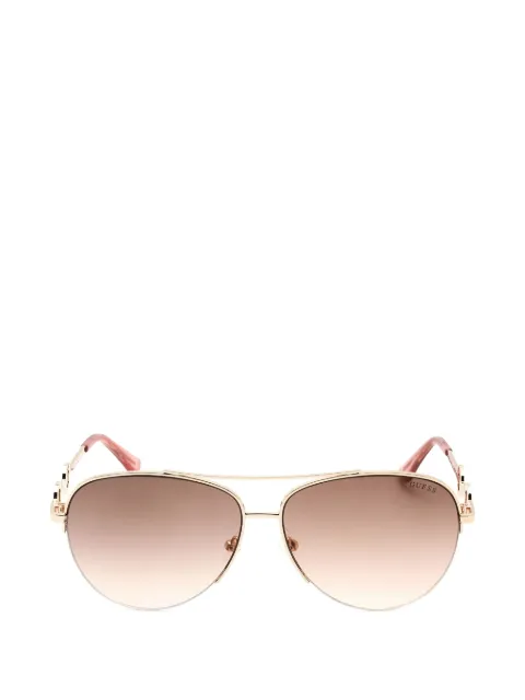 GUESS EYEWEAR embellished pilot sunglasses