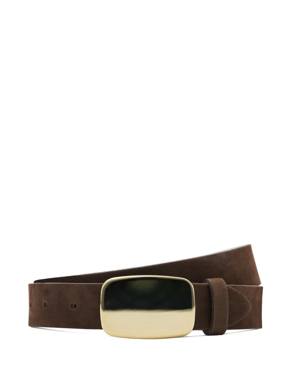 L'Agence Hennie suede belt - Marrone
