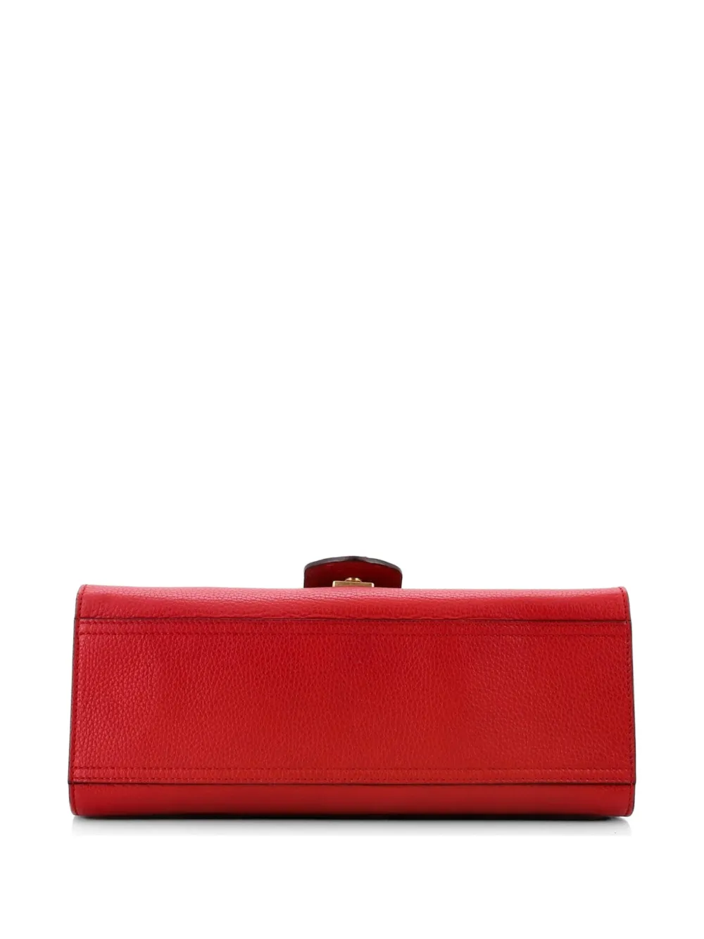 Gg Marmont Top Handle Bag Leather Small Satchel