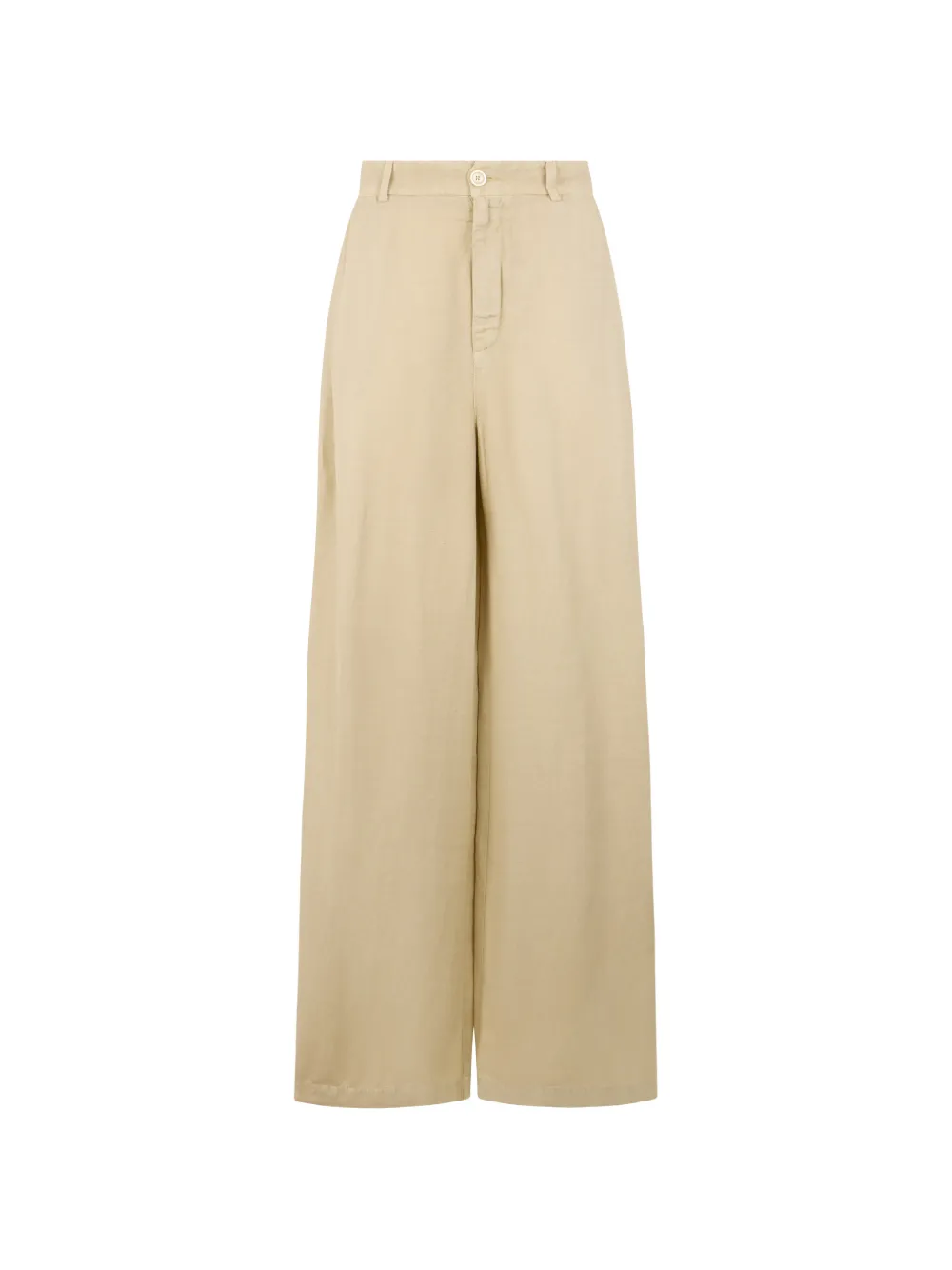 120% Lino wide-leg trousers - Toni neutri