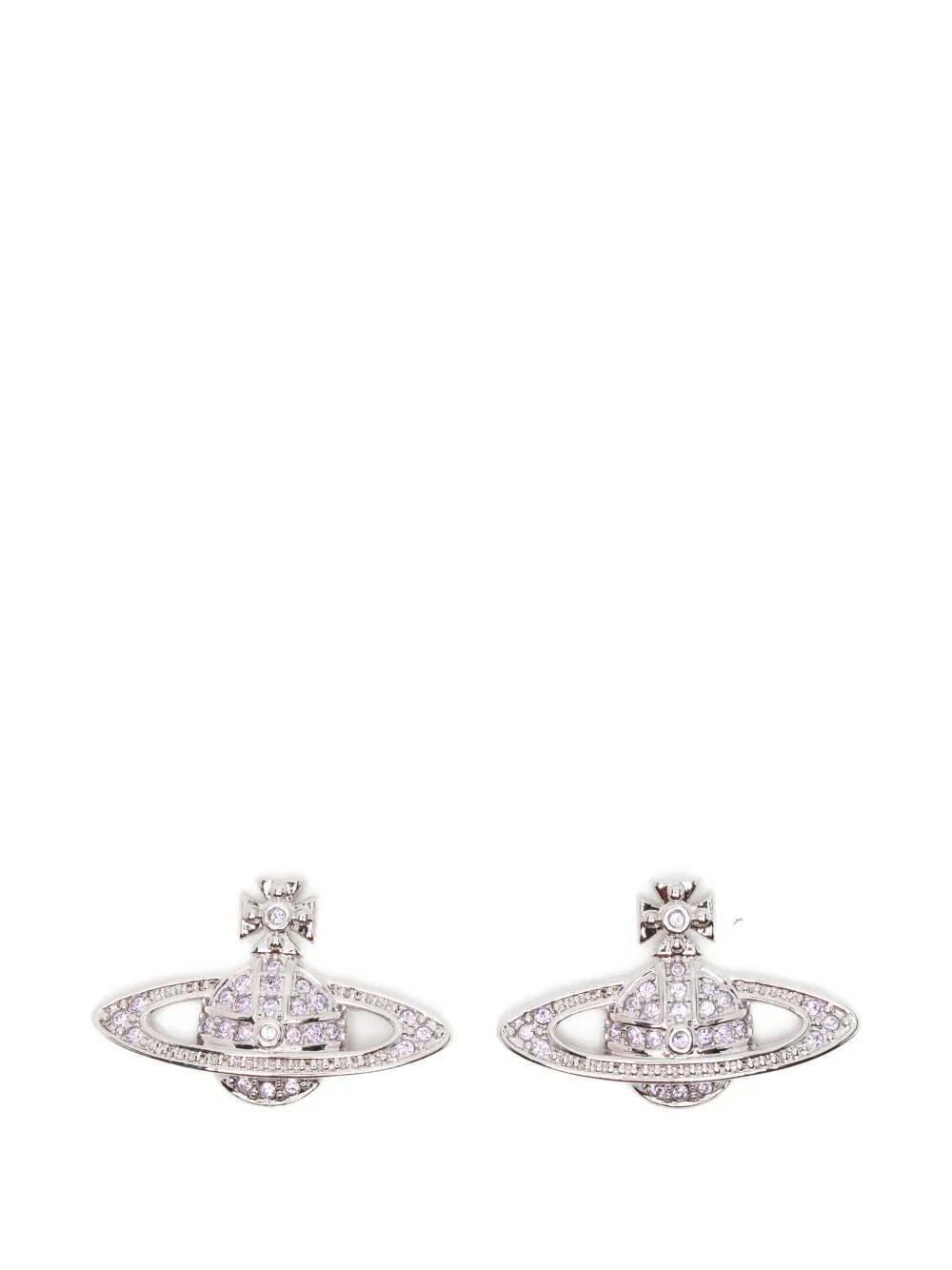 Vivienne Westwood bas relief earrings - Argento