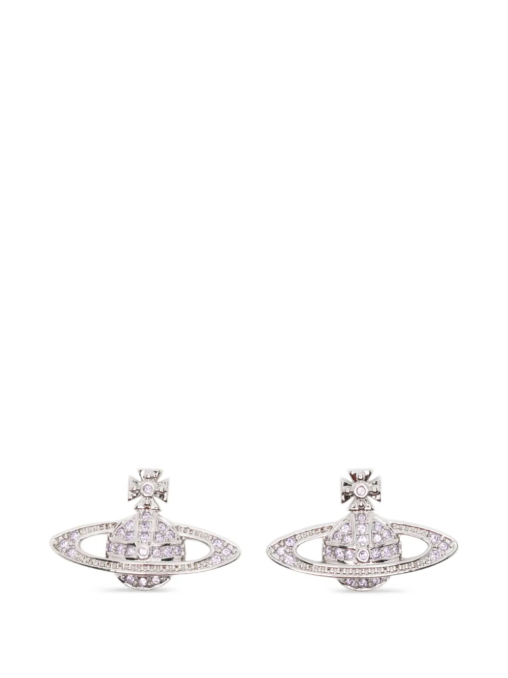 Vivienne Westwood bas relief earrings - Argento