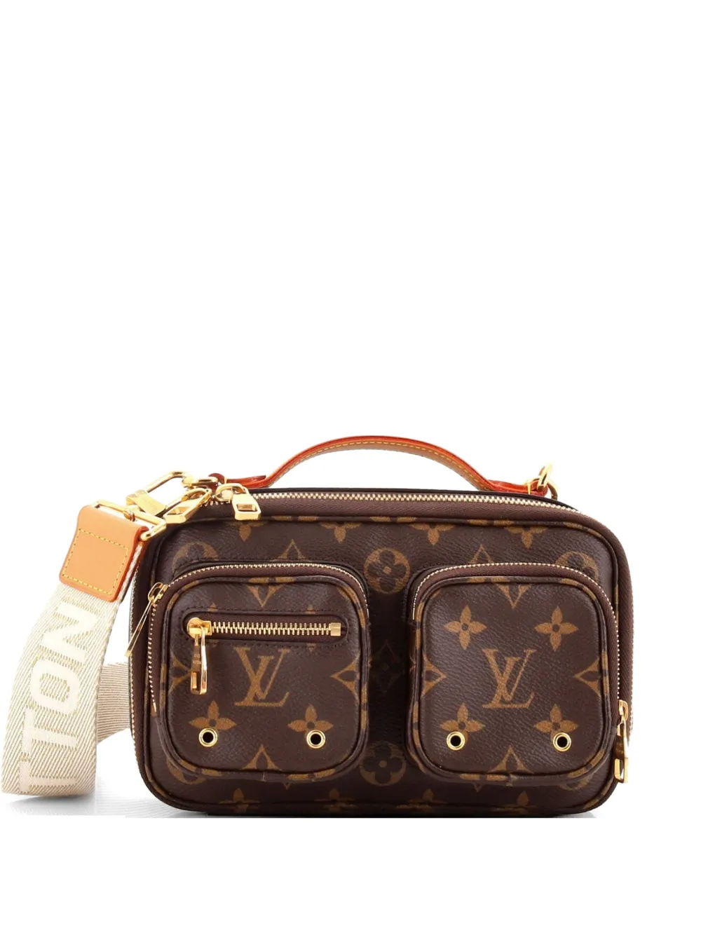 Louis Vuitton Pre-Owned Utility Monogram Canvas crossbody bag - Marrone