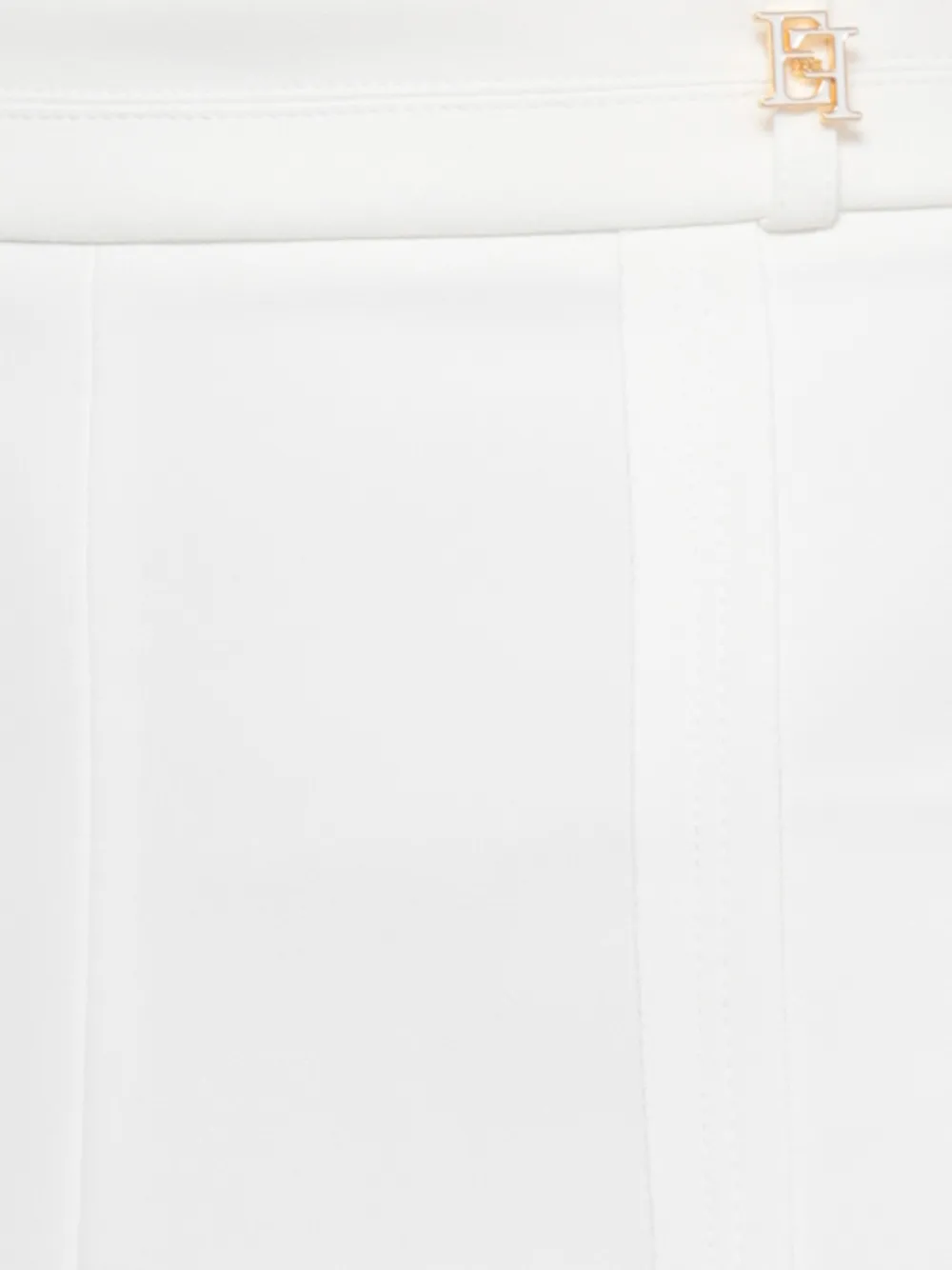 Elisabetta Franchi Crêpe shorts Wit