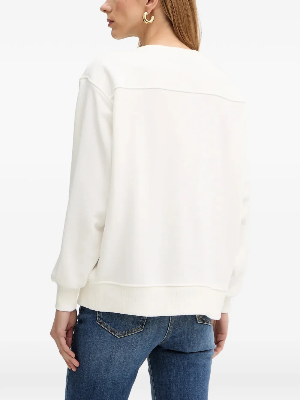 Cut-Out Sweatshirt