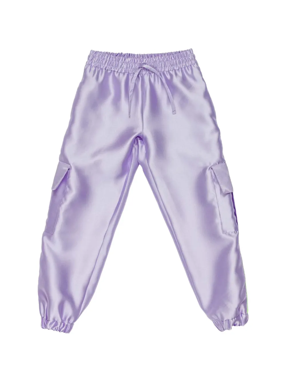 Miss Grant Kids drawstring cargo trousers - Viola