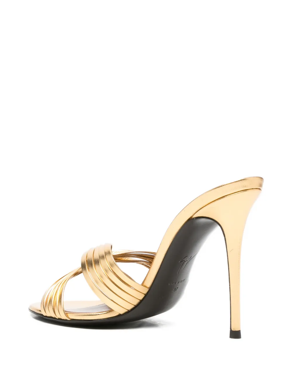 Giuseppe Zanotti Sandalen met geknoopt bandje Goud