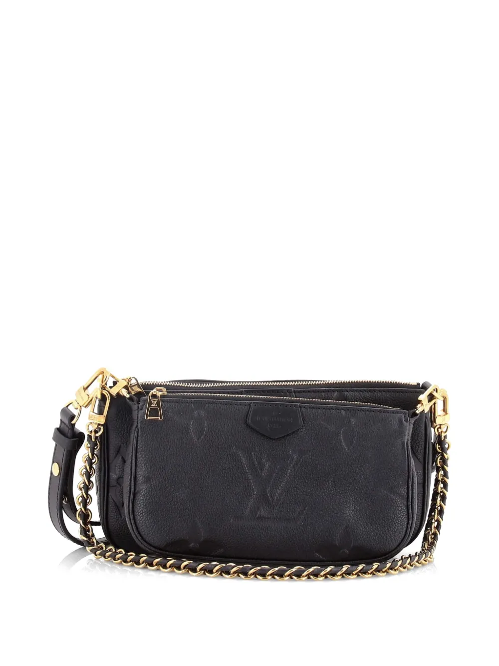 Louis Vuitton Pre-Owned Multi Pochette Accessoires Monogram Empreinte Giant crossbody bag - Nero