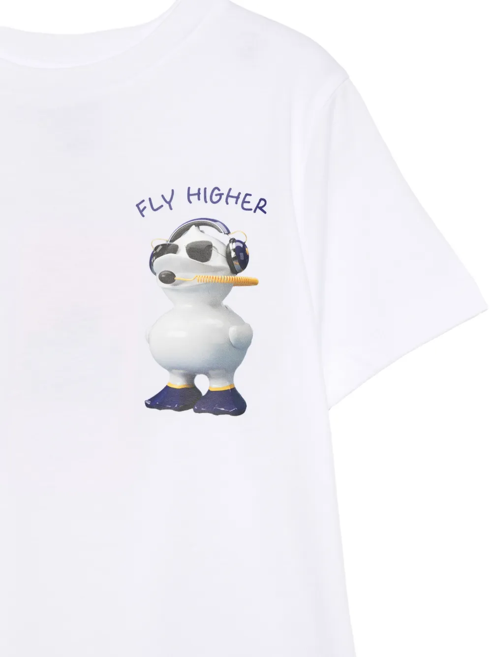 Save The Duck Kids Grafisch T-shirt Wit