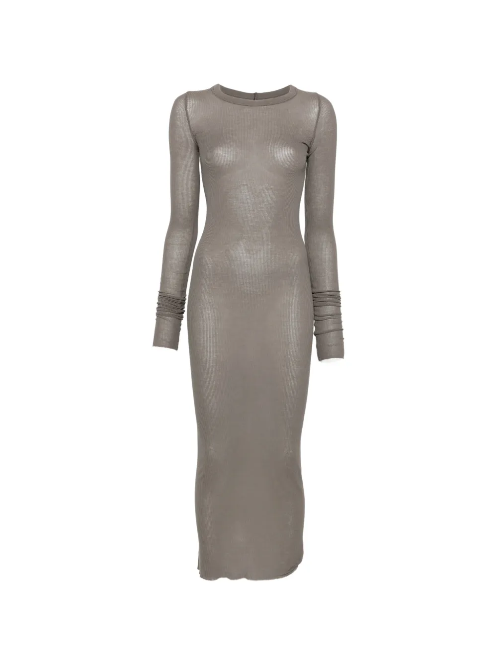 Rick Owens fitted dress - Grigio