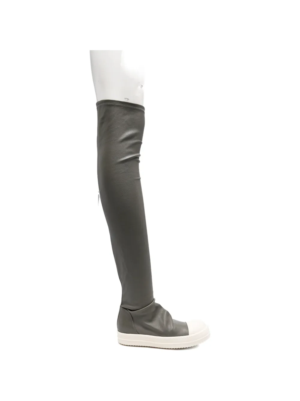 Rick Owens knee-high boots - Grigio
