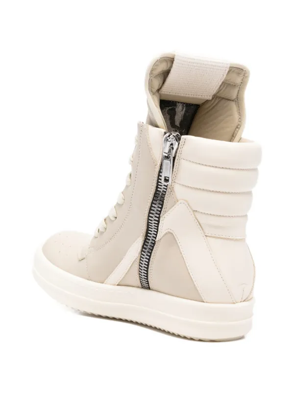 Rick Owens ハイカット スニーカー | ニュートラル | FARFETCH JP