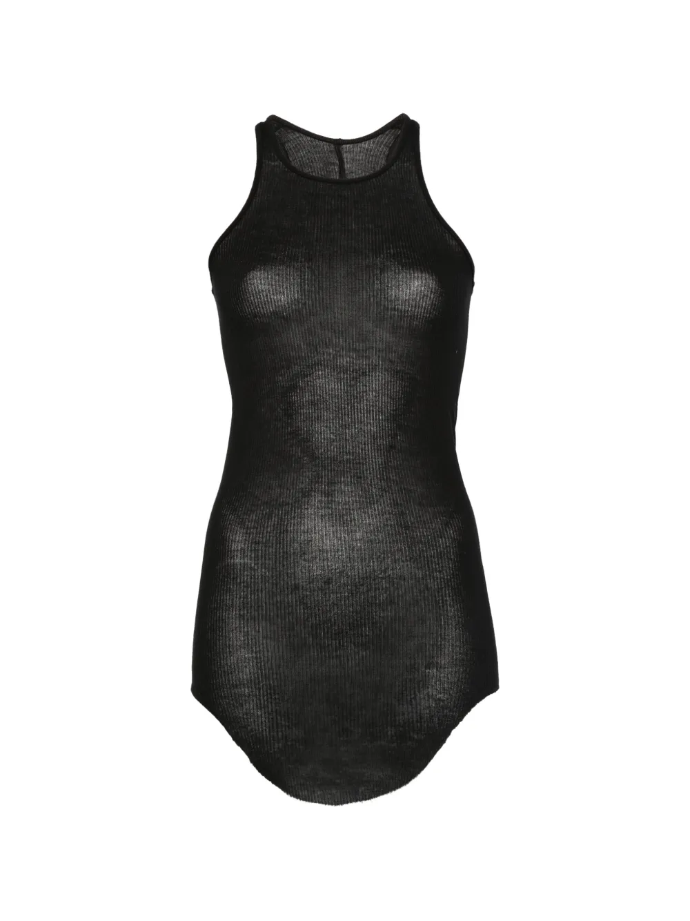 Rick Owens ribbed top - Nero